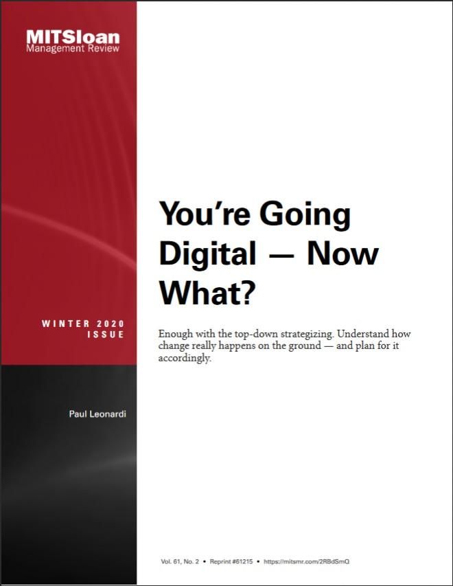 You&rsquo;re Going Digital &ndash; Now What?