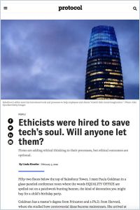 Ethicists were hired to save tech’s soul. Will anyone let them? summary