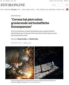 „Corona hat jetzt schon gravierende wirtschaftliche Konsequenzen“