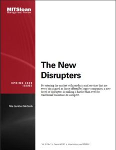 The New Disrupters