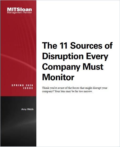 Image of: The 11 Sources of Disruption Every Company Must Monitor