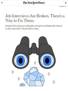 Job Interviews Are Broken. There’s a Way to Fix Them.