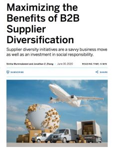 Maximizing the Benefits of B2B Supplier Diversification