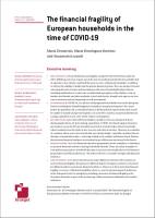 The financial fragility of European households in the time of COVID-19