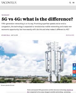 5G ou 4G : quelle différence ?