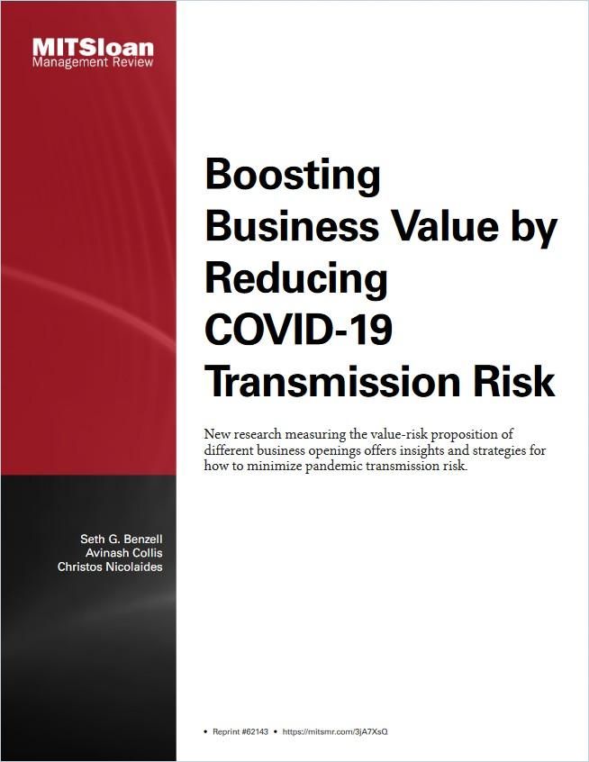 Image of: Boosting Business Value by Reducing COVID-19 Transmission Risk