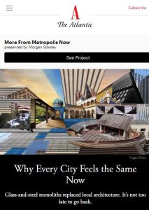 Why Every City Feels the Same Now