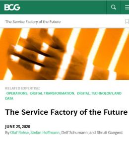 The Service Factory of the Future