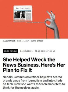 She Helped Wreck the News Business. Here’s Her Plan to Fix It