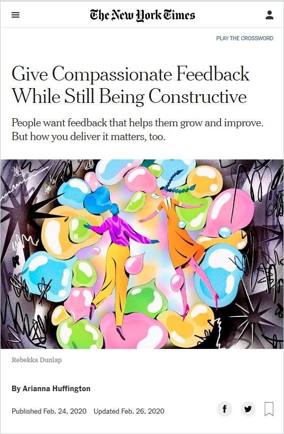 Image of: Give Compassionate Feedback While Still Being Constructive