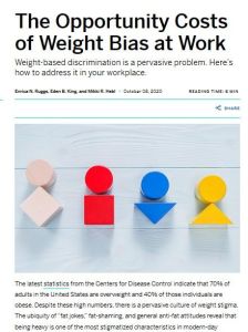 The Opportunity Costs of Weight Bias at Work