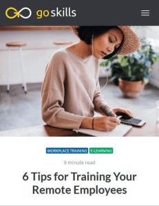 6 Tips for Training Your Remote Employees