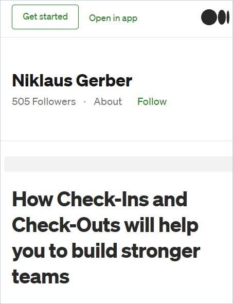 Image of: How Check-Ins and Check-Outs Will Help You to Build Stronger Teams