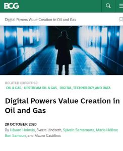 Digital Powers Value Creation in Oil and Gas