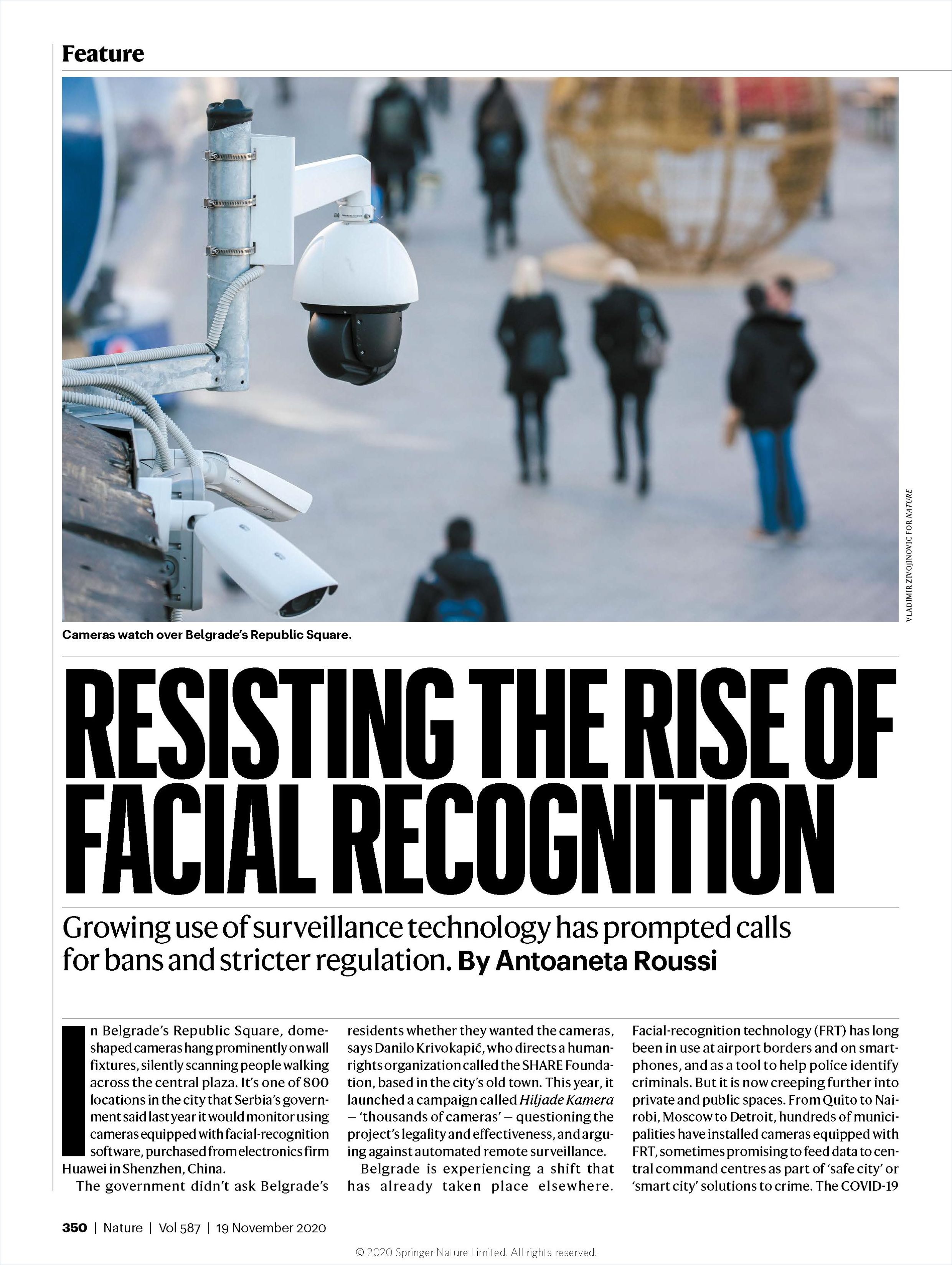 Image of: Resisting the Rise of Facial Recognition