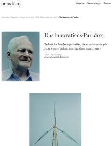 Das Innovations-Paradox