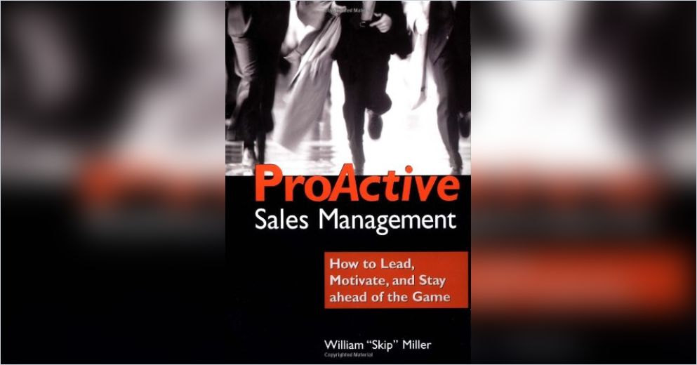 Proactive Sales Management Free Summary by William