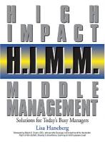High Impact Middle Management