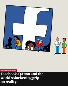 Facebook, QAnon y la pérdida de la realidad en el mundo