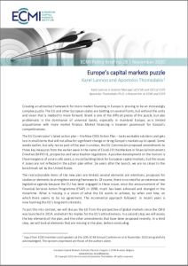 Europe’s Capital Markets Puzzle