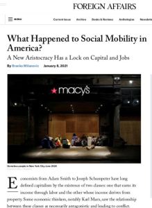 What Happened to Social Mobility in America?