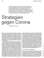 Strategien gegen Corona