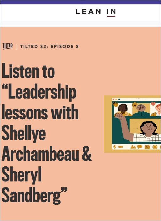 Image of: Leadership Lessons with Shellye Archambeau and Sheryl Sandberg