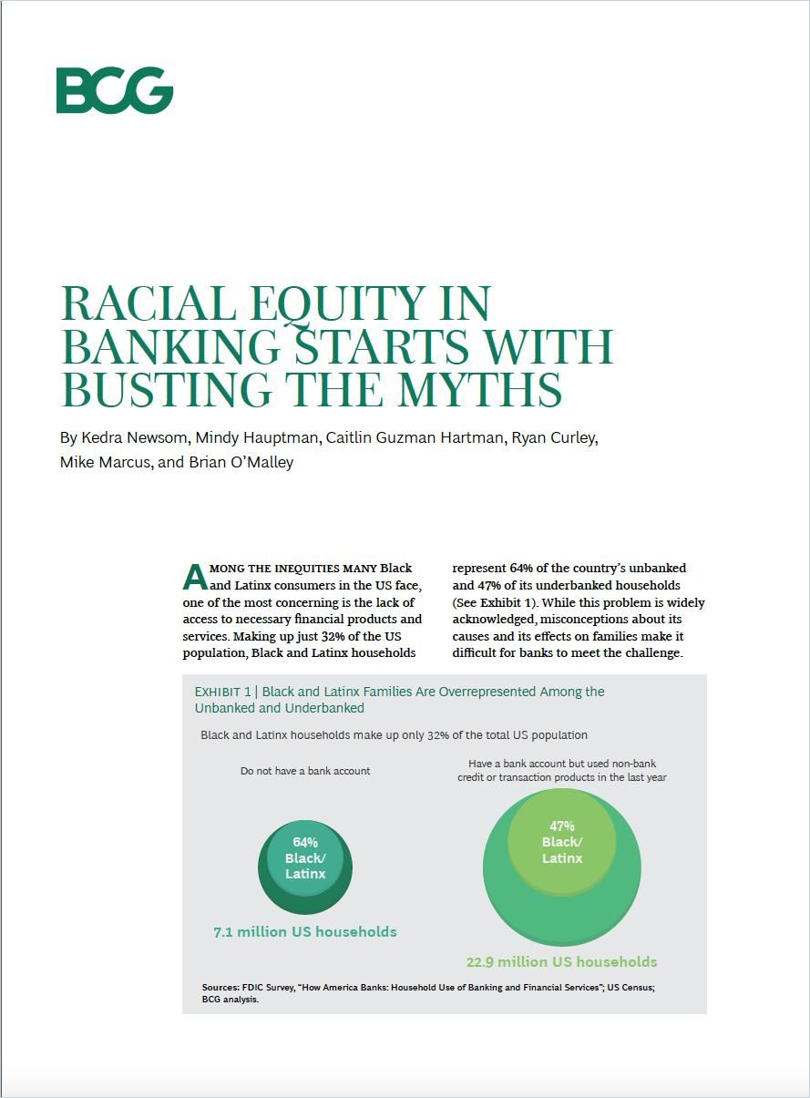 Image of: Racial Equity in Banking Starts with Busting the Myths