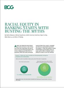 Racial Equity in Banking Starts with Busting the Myths