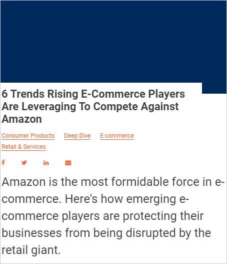 Image of: 6 Trends Rising E-Commerce Players Are Leveraging to Compete Against Amazon