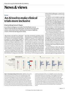 An AI Tool to Make Clinical Trials More Inclusive