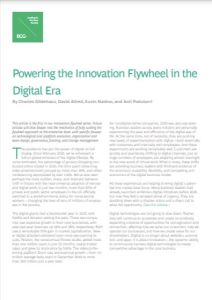 Powering the Innovation Flywheel in the Digital Era
