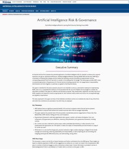 Artificial Intelligence Risk