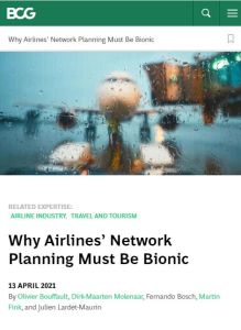 Why Airlines’ Network Planning Must Be Bionic
