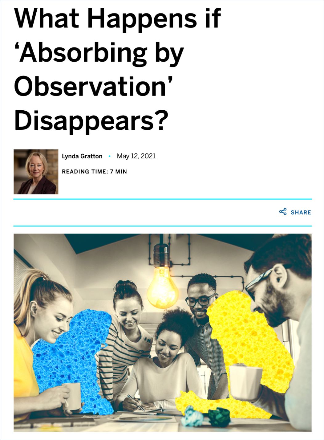 Image of: What Happens if ‘Absorbing by Observation’ Disappears?