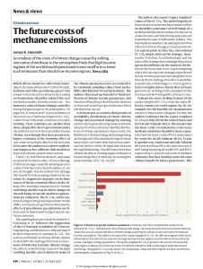 The Future Costs of Methane Emissions