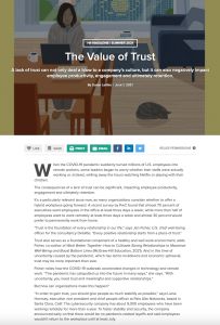 The Value of Trust