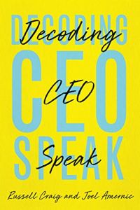 Decoding CEO Speak