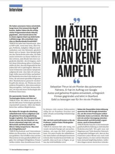 &bdquo;Im &Auml;ther braucht man keine Ampeln&ldquo;