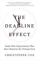 The Deadline Effect