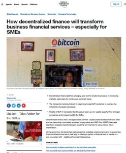 How decentralized finance will transform business financial services – especially for SMEs
