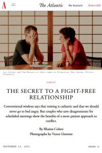 The Secret to a Fight-Free Relationship