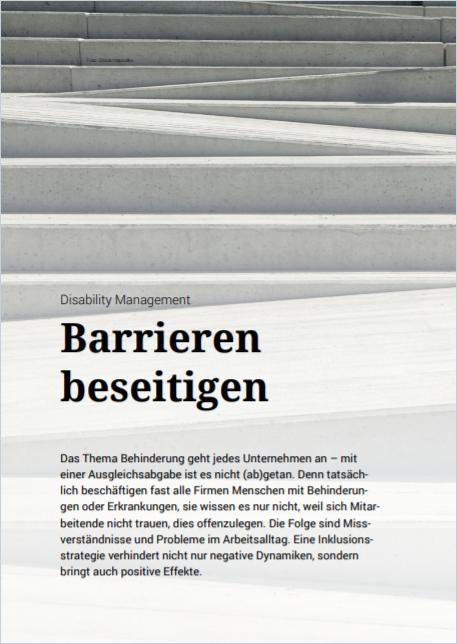 Image of: Barrieren beseitigen