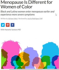 Menopause Is Different for Women of Color