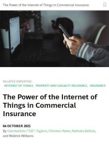 The Power of the Internet of Things in Commercial Insurance