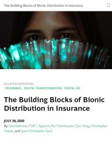 The Building Blocks of Bionic Distribution in Insurance