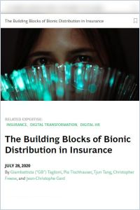 The Building Blocks of Bionic Distribution in Insurance summary