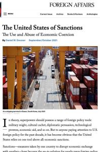 The United States of Sanctions