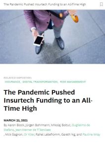 The Pandemic Pushed Insurtech Funding to an All-Time High