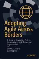 Adoption de la méthode Agile au-delà des frontières cover